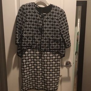 St. John knit dress with jacket